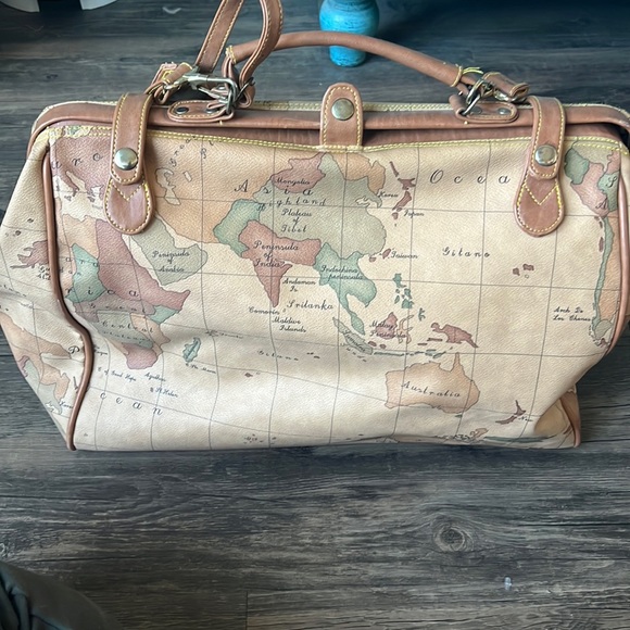 Gitano Bags Vintage Gitano World Map Travel Bag Poshmark